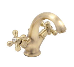 Monobloc de lavabo bronce New Regent Classic